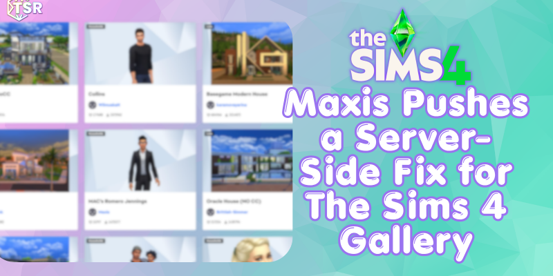 Sims 4 Gallery fix