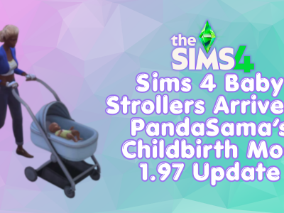 Sims 4 baby strollers