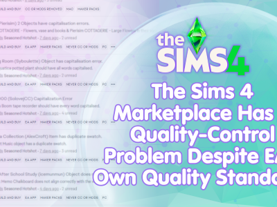 Sims 4 Marketplace quality