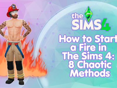 How to start a fire in The Sims 4