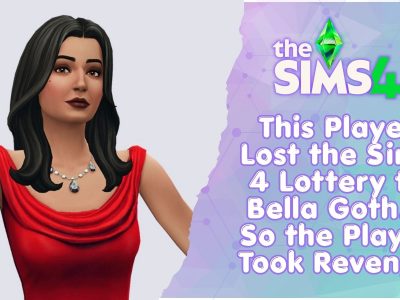 Bella wins the Sims 4 Lottery
