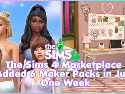 Sims 4 New DLC in Marketplace
