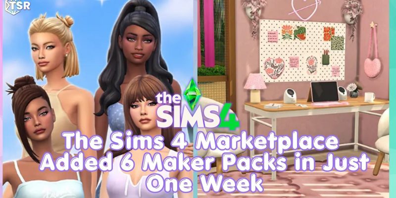 Sims 4 New DLC in Marketplace