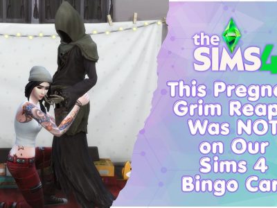 Grim Reaper Is Pregnant in The Sims 4