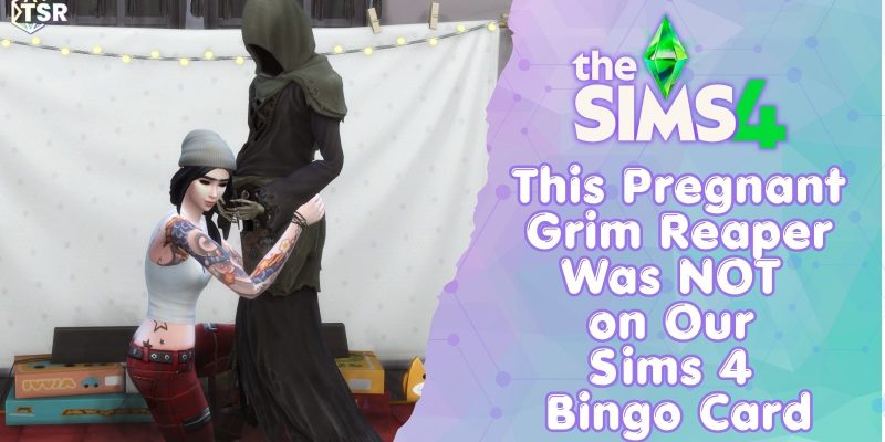 Grim Reaper Is Pregnant in The Sims 4