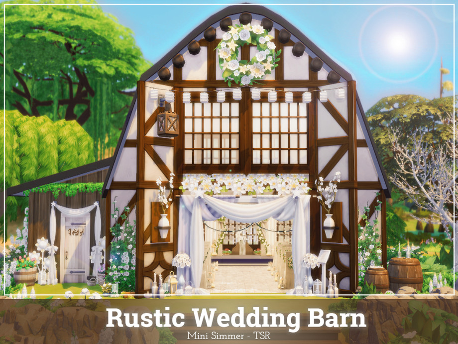 Sims 4 Wedding Barn
