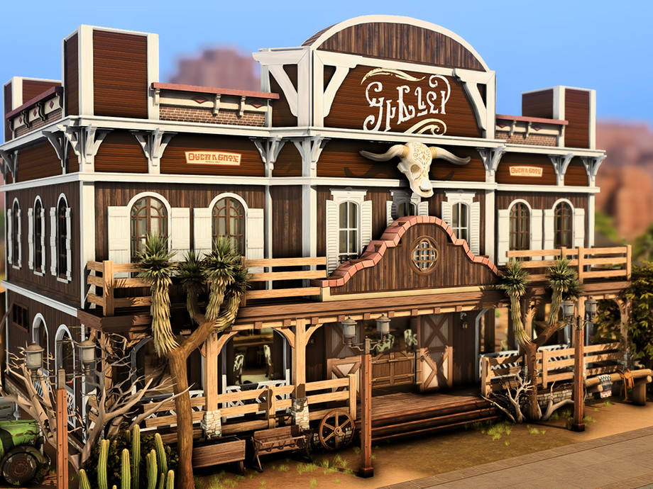 Sims 4 Saloon