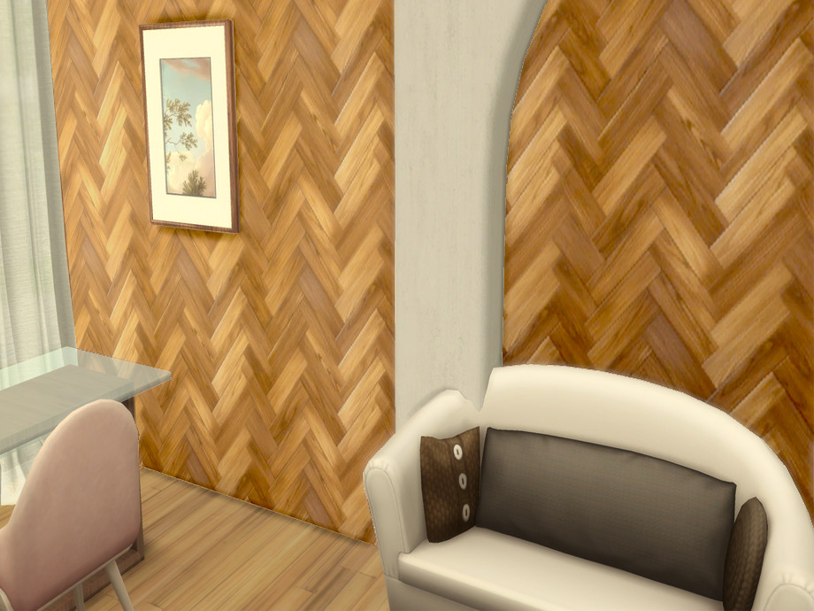 Sims 4 Wooden Walls