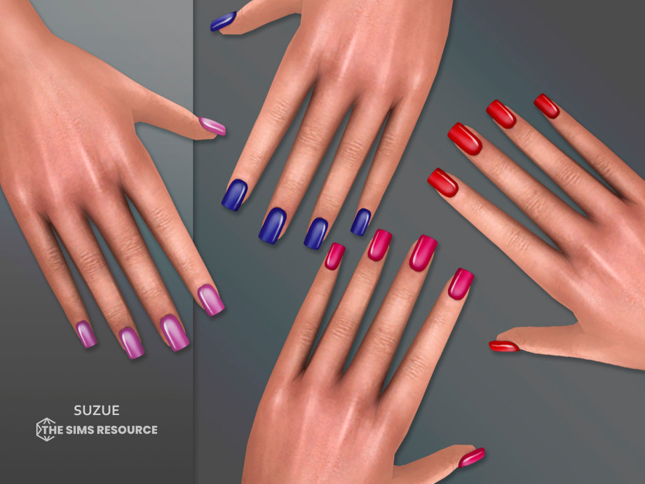 Sims 4 Nail Art CC