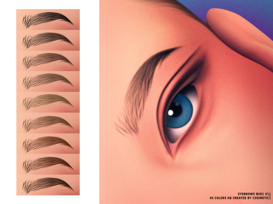 Sims 4 eyebrows 