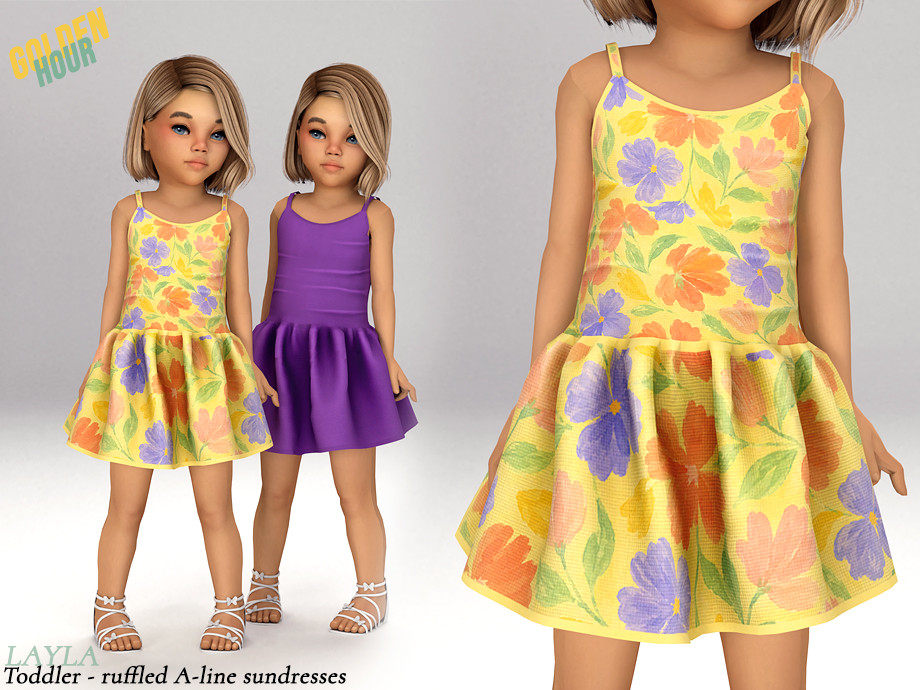 Sims 4 toddler dress