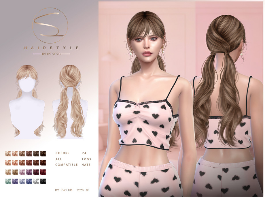 Sims 4 Hairstyles CC
