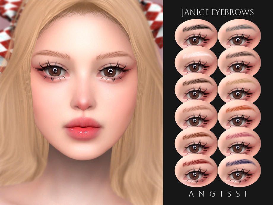 Sims 4 eyebrows