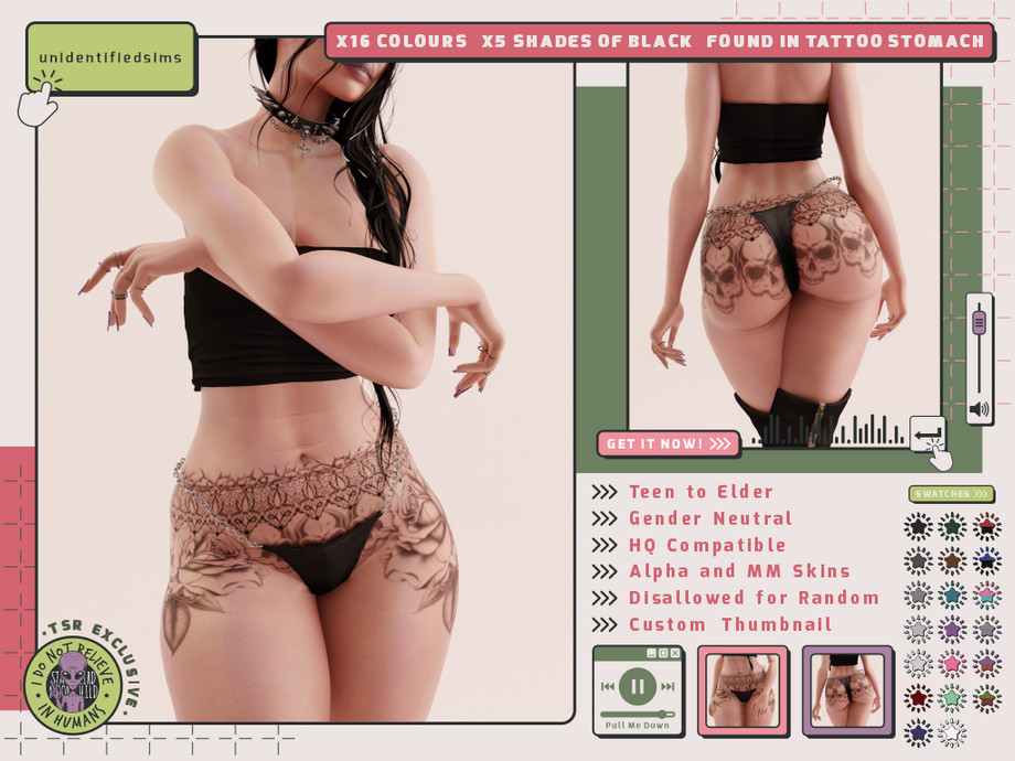 Sims 4 tattoo