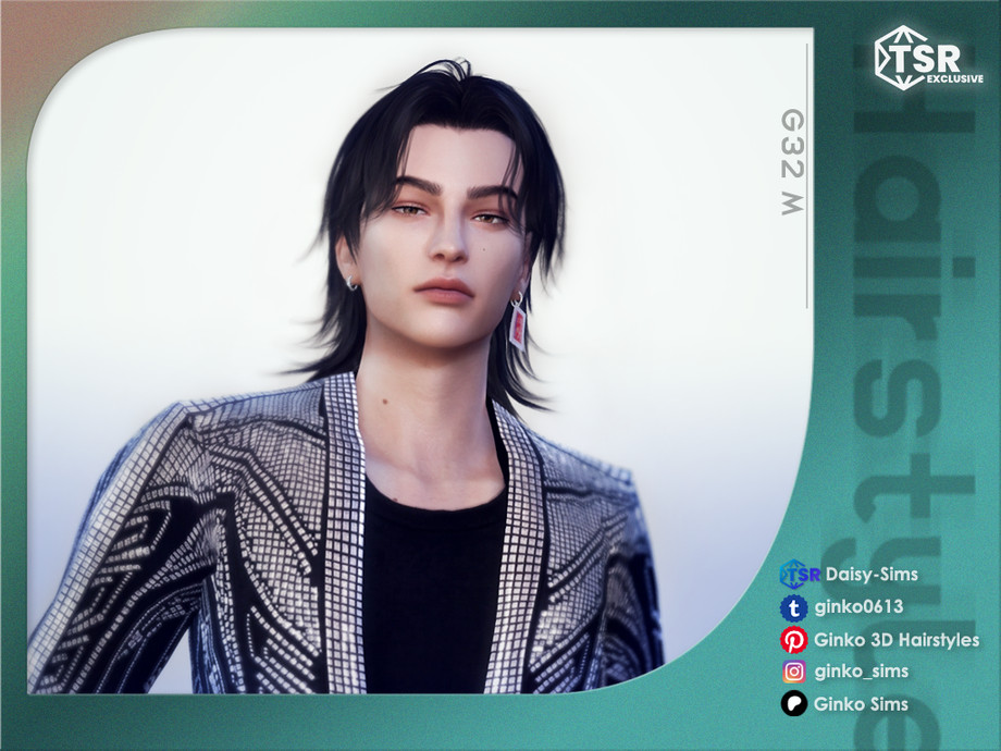 Sims 4 Mens hair