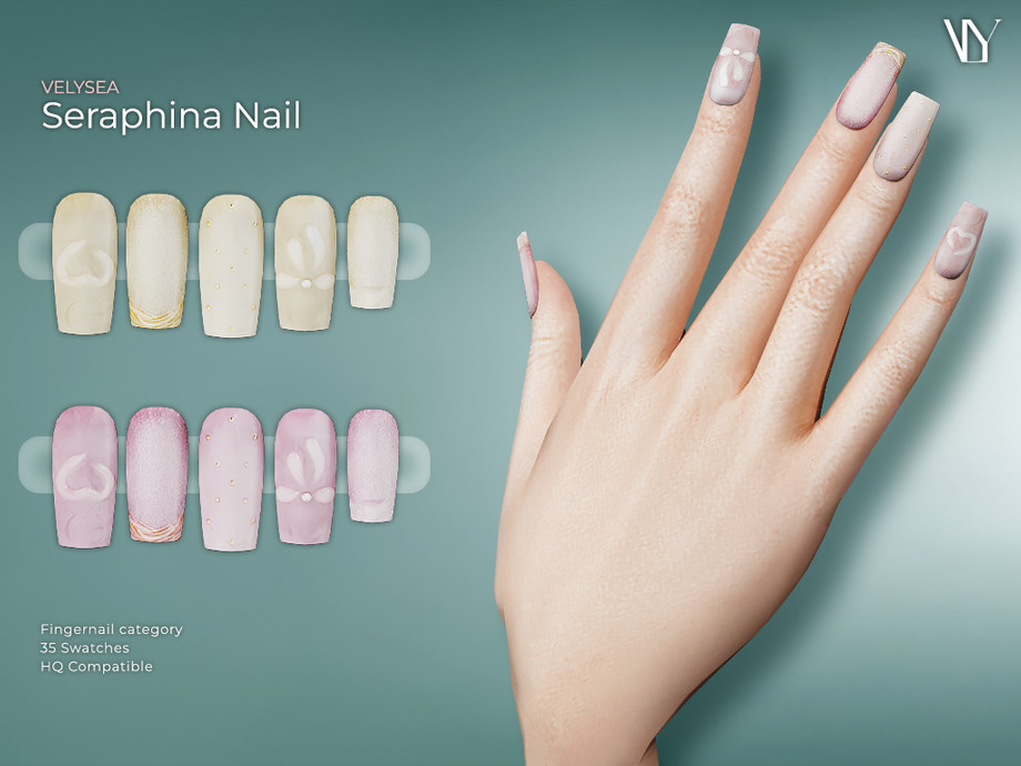 Sims 4 Nails CC