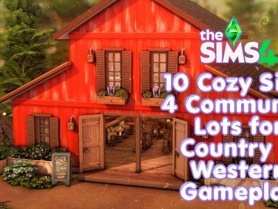 Sims 4 country community lots