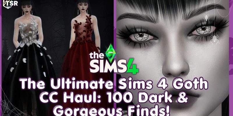 Sims 4 Goth CC