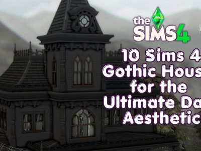 Sims 4 Gothic Houses