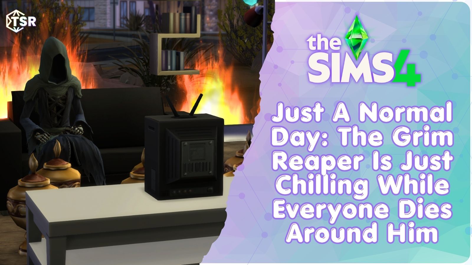 Grm Rappers The Sims Resource | Just A Normal Day: The Sims 4 Grim Reaper Is Just ...