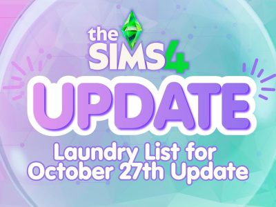Sims 4 October 27th