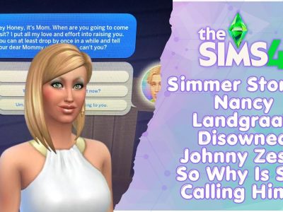 Sims 4 Johnny Zest
