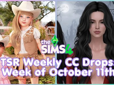 Sims 4 October CC
