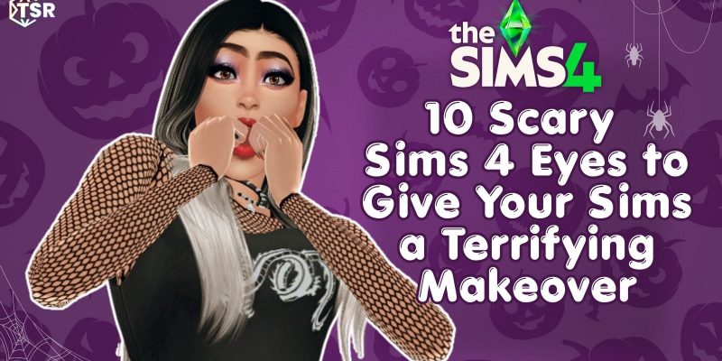 Sims 4 Scary Eyes CC