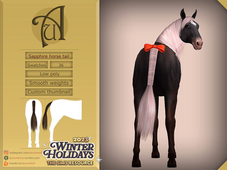 Sims 4 Horse CC